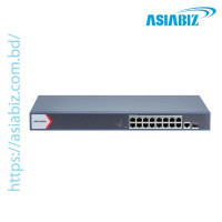 Hikvision DS-3E1518P-EI/M 16 Port Smart Gigabit POE Switch